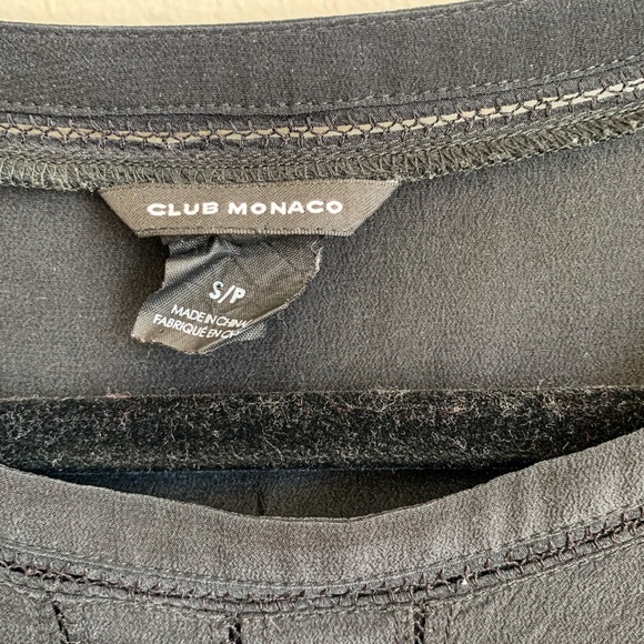 Club Monaco Sheer Blouse - Picture 2 of 4